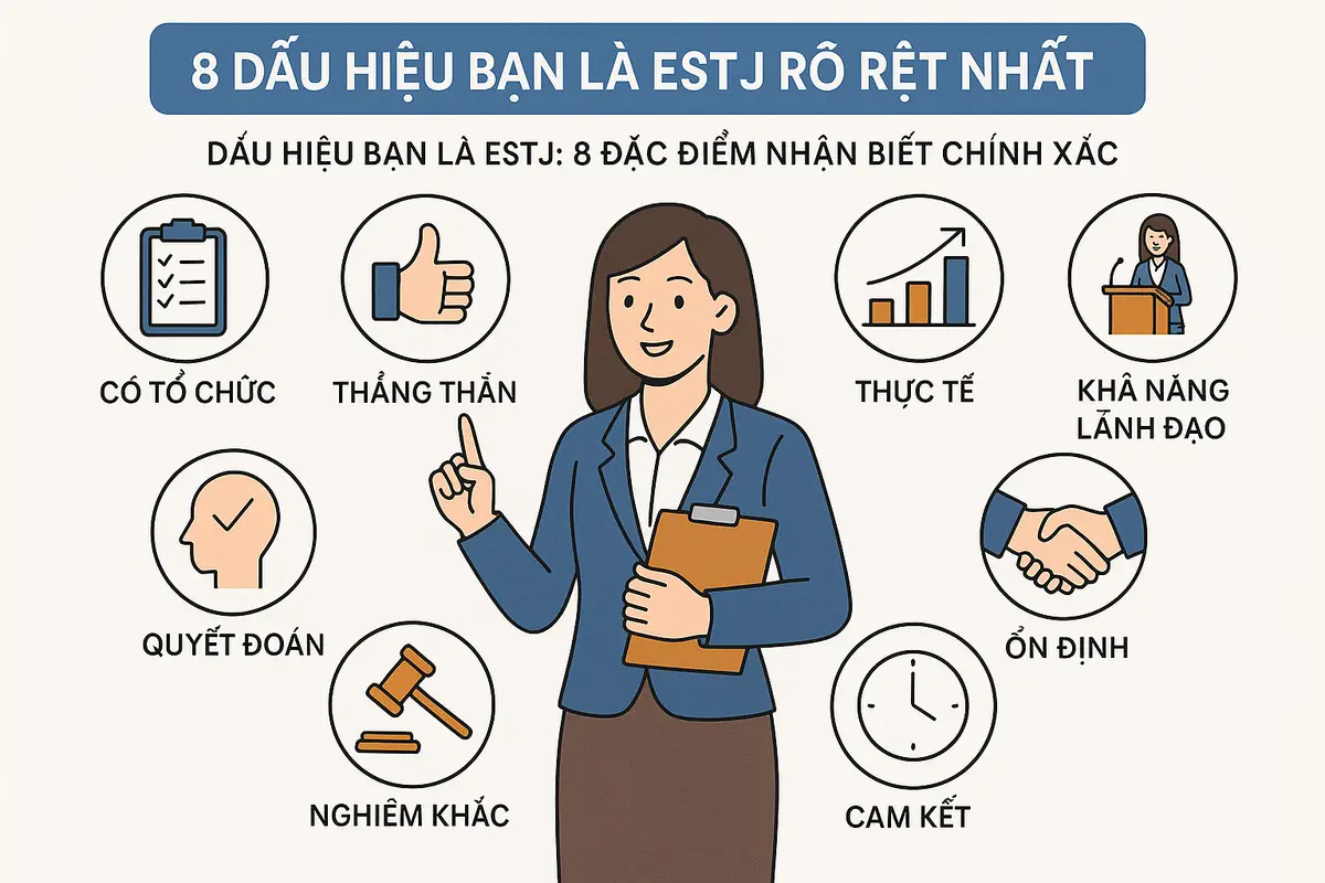 8 dấu hiệu bạn là ESTJ rõ rệt nhất?