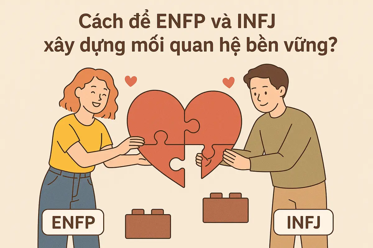 Cách để ENFP và INFJ xây dựng mối quan hệ bền vững?