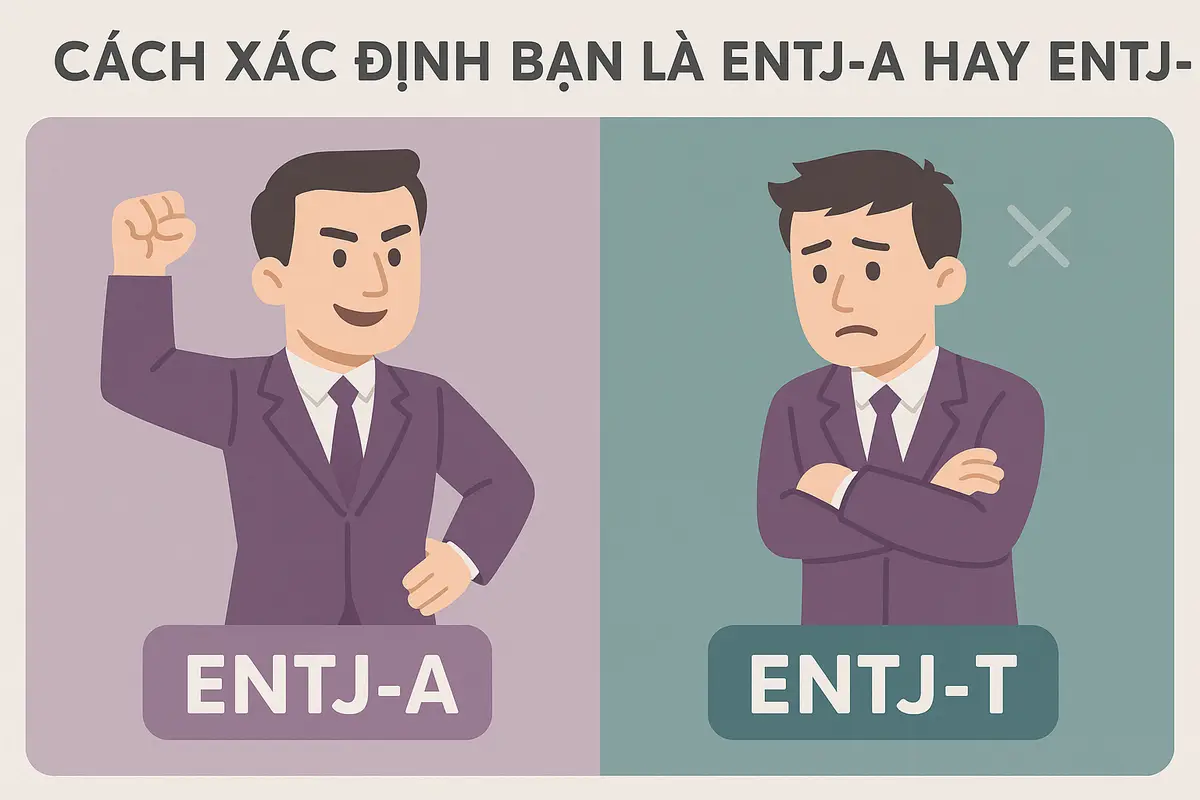 Cách xác định bạn là ENTJ-A hay ENTJ-T