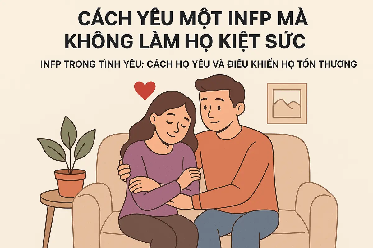 Cách yêu một INFP mà không làm họ kiệt sức