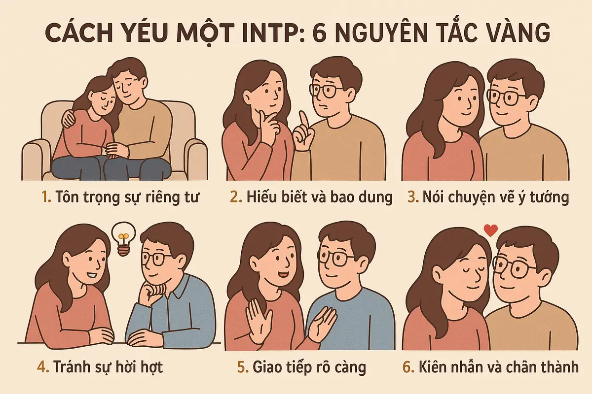 Cách yêu một INTP: 6 nguyên tắc vàng