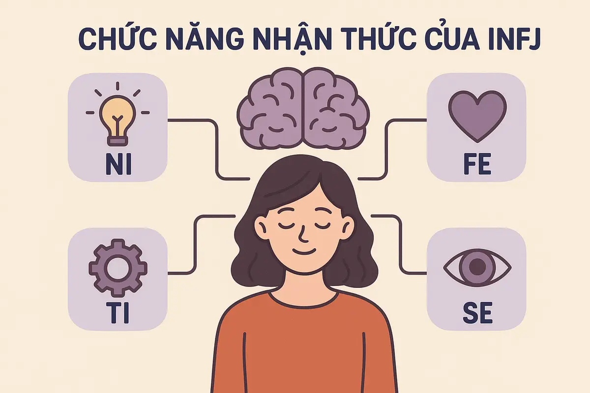 Chức năng nhận thức của INFJ gồm những gì?