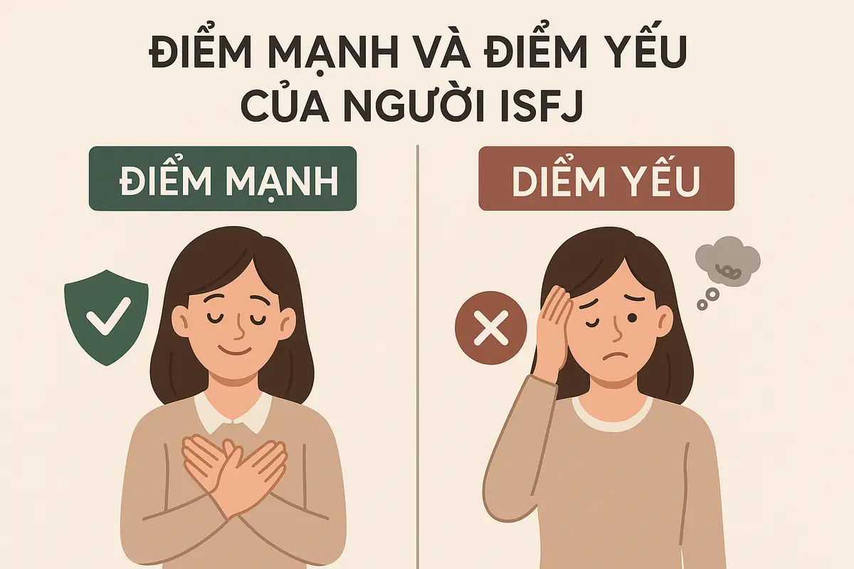 Điểm mạnh và điểm yếu của người ISFJ là gì?