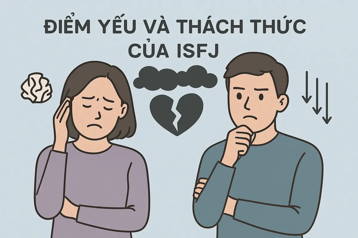 Điểm yếu và thách thức của ISFJ là gì?