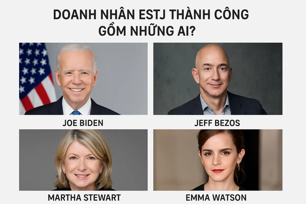 Doanh nhân ESTJ thành công gồm những ai?