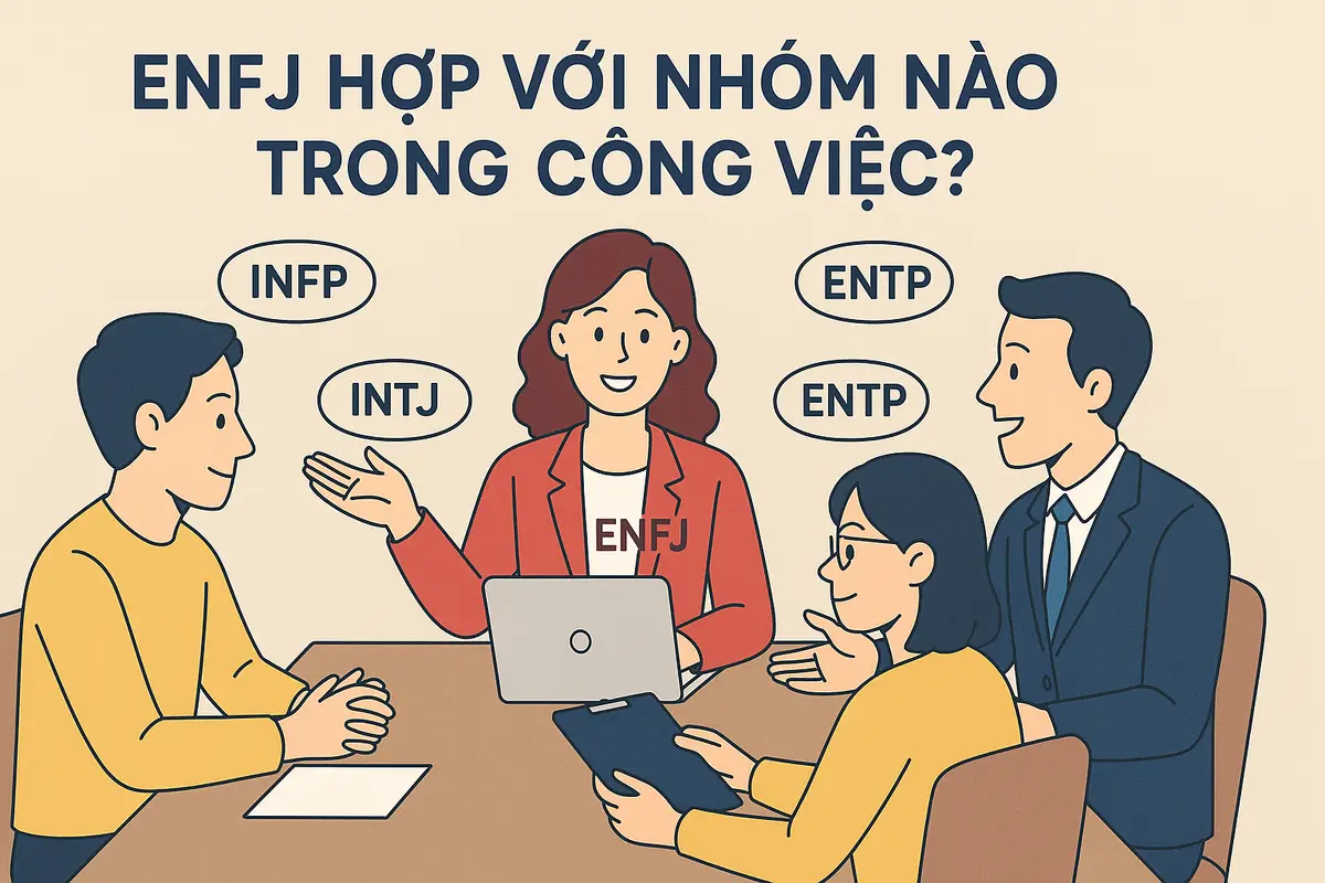 ENFJ hợp với nhóm nào trong công việc?