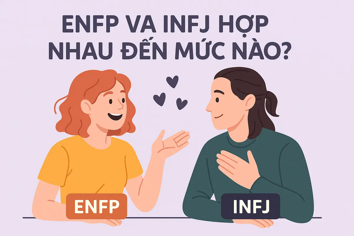 ENFP và INFJ hợp nhau đến mức nào?