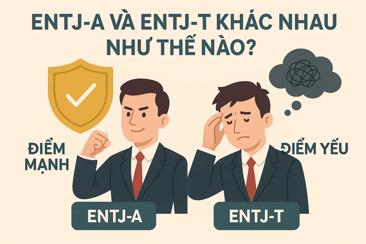 ENTJ-A và ENTJ-T khác nhau như thế nào?