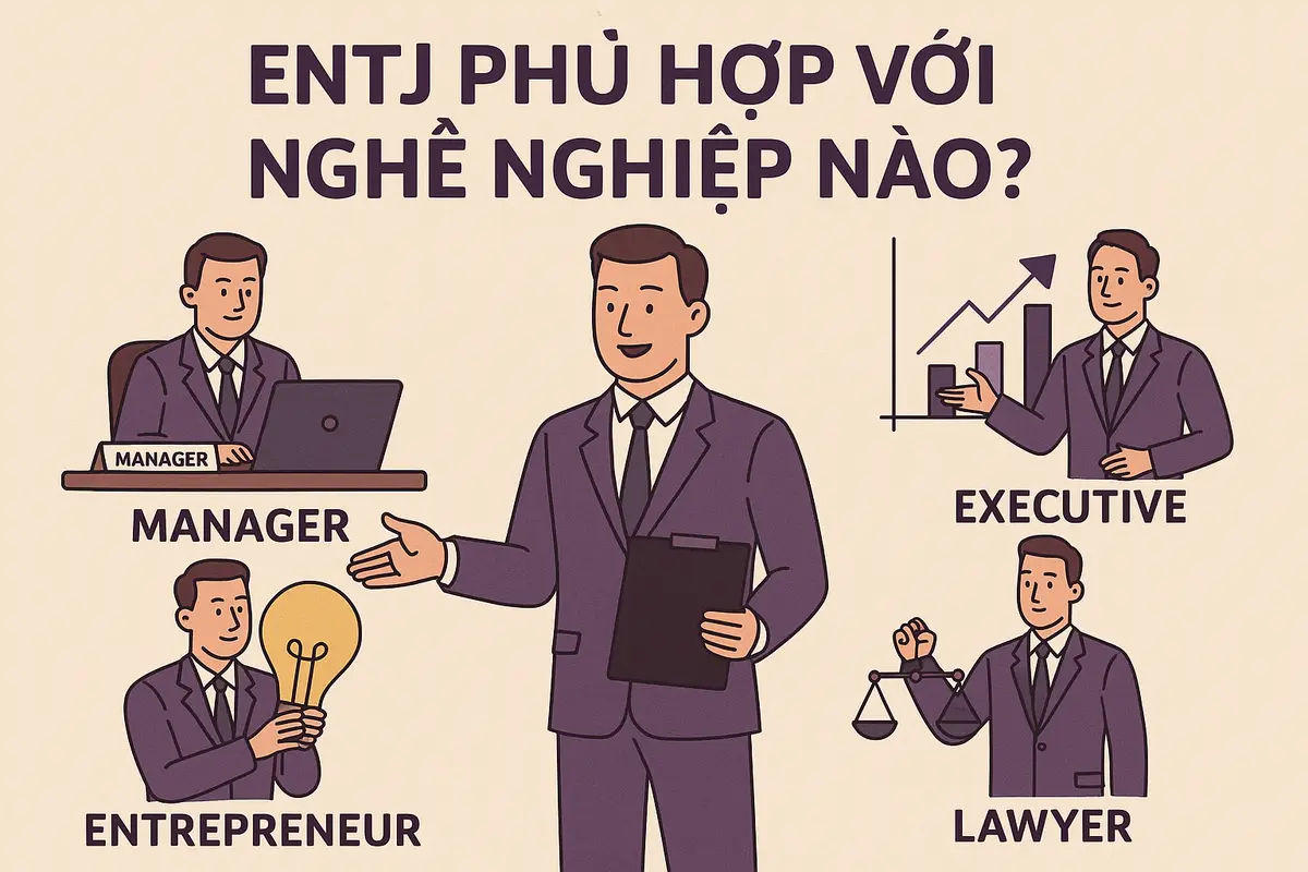 ENTJ phù hợp với nghề nghiệp nào?
