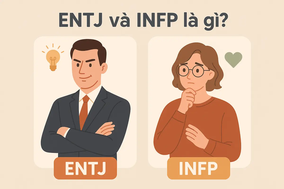 ENTJ và INFP là gì?
