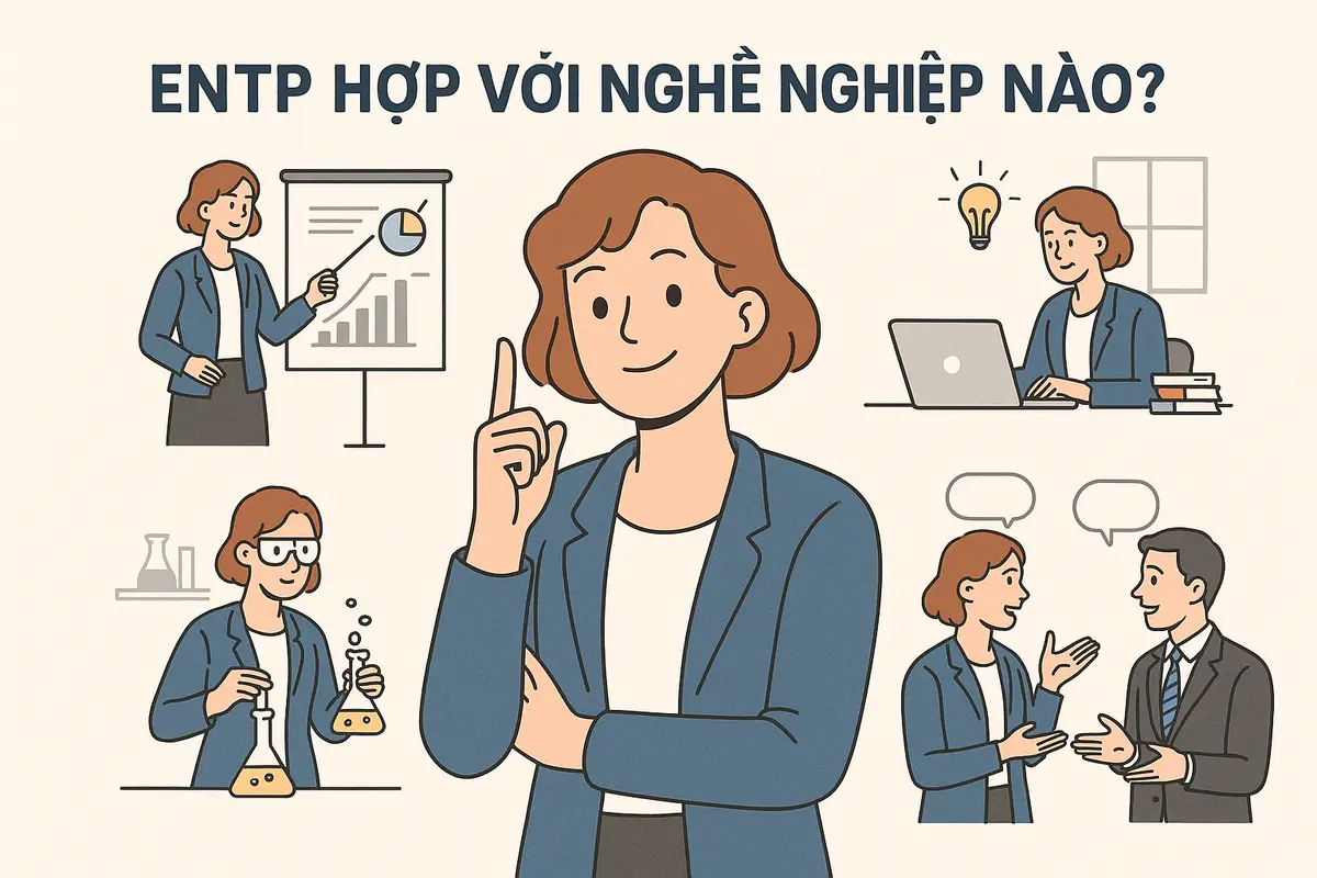 ENTP hợp với nghề nghiệp nào?