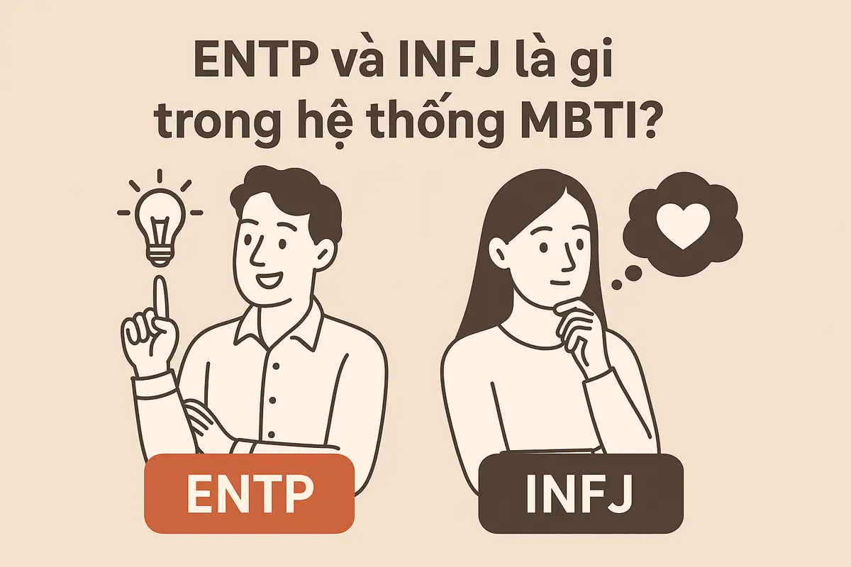 ENTP và INFJ là gì trong hệ thống MBTI?