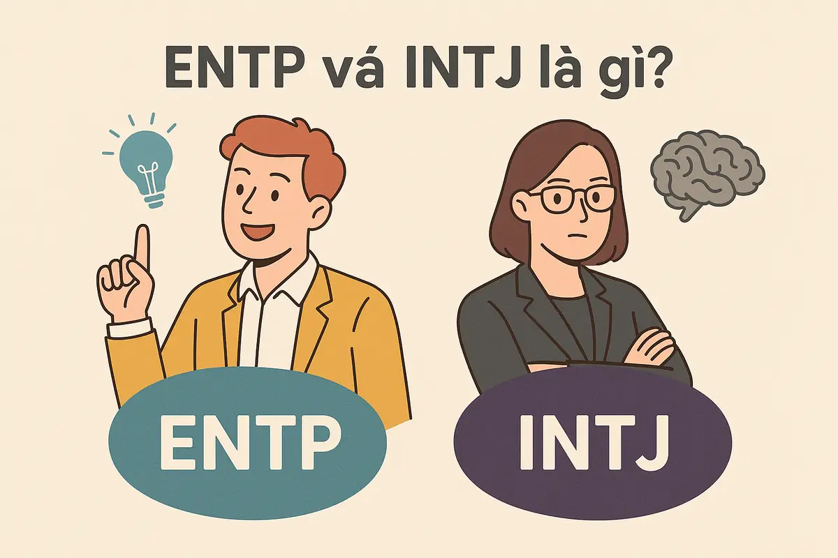 ENTP và INTJ là gì?