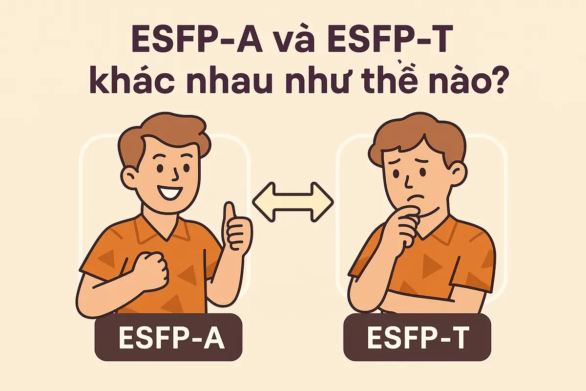 ESFP-A và ESFP-T khác nhau như thế nào?