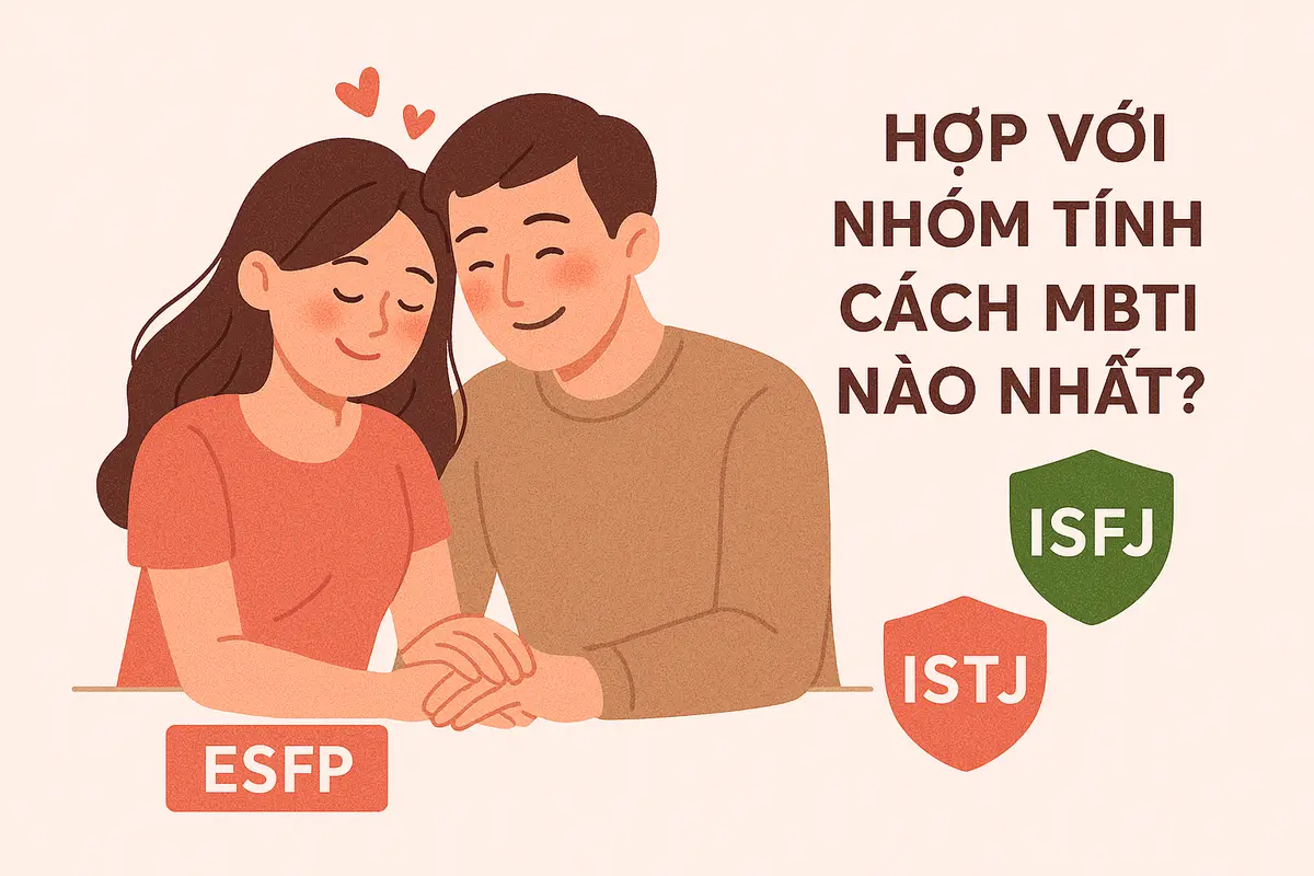ESFP hợp với nhóm tính cách MBTI nào nhất?