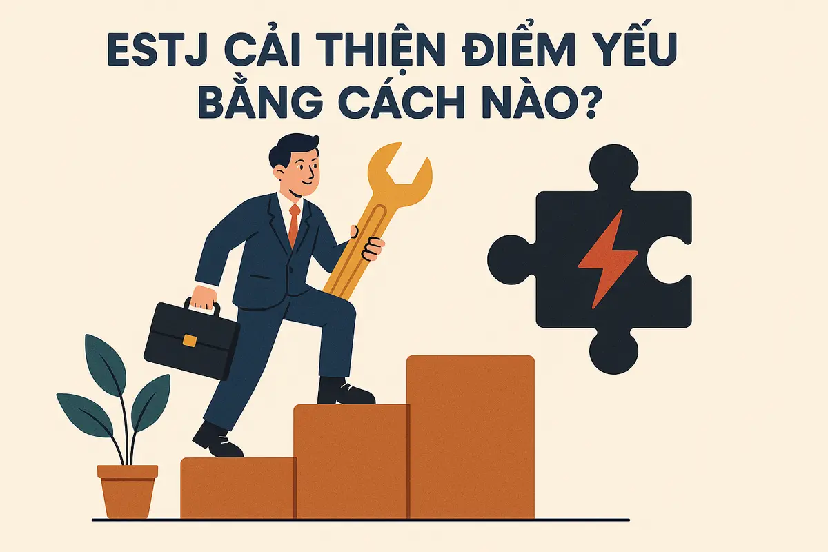 ESTJ cải thiện điểm yếu bằng cách nào?