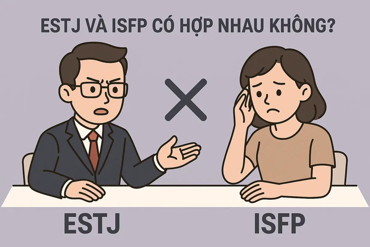 ESTJ và ISFP có hợp nhau không?