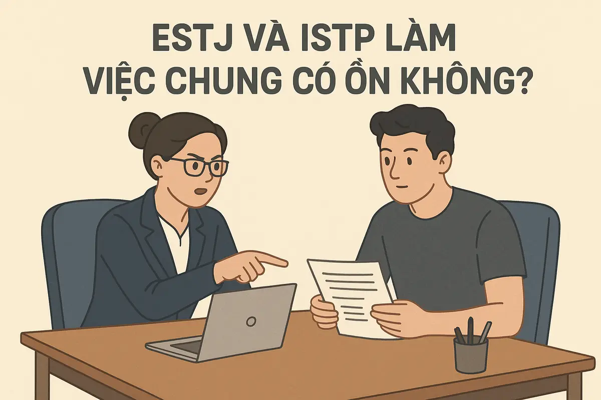 ESTJ và ISTP làm việc chung có ổn không?