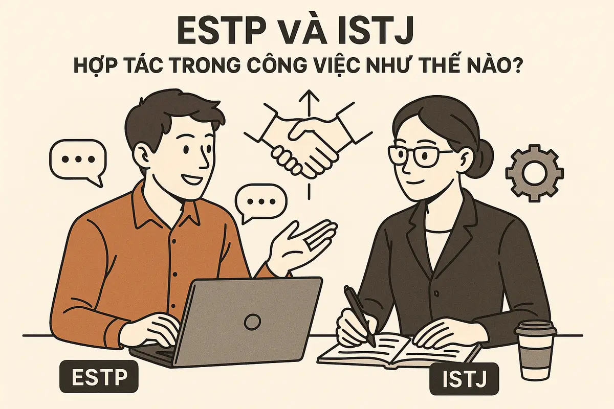ESTP và ISTJ hợp tác trong công việc như thế nào?