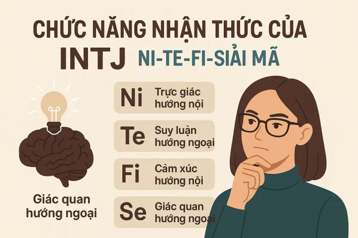 Chức Năng Nhận Thức Của INTJ: Ni-Te-Fi-Se Giải Mã
