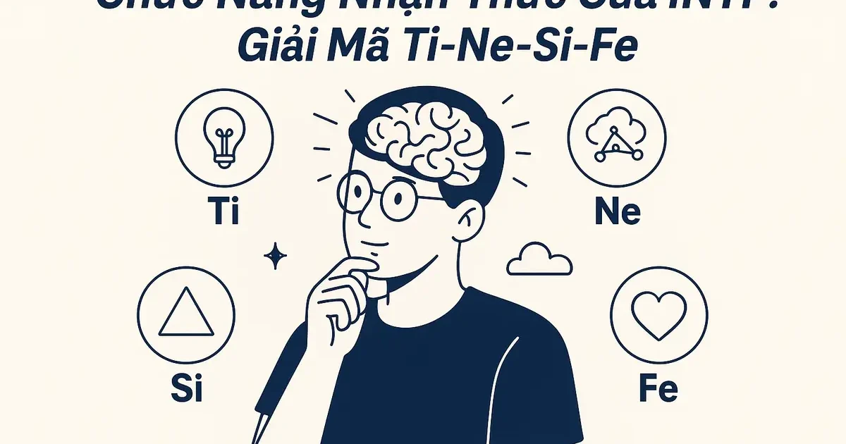 Chức Năng Nhận Thức Của INTP: Giải Mã Ti-Ne-Si-Fe