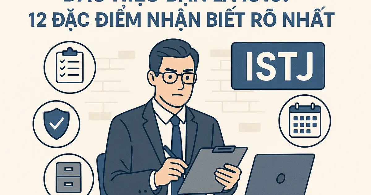 Dấu Hiệu Bạn Là ISTJ: 12 Đặc Điểm Nhận Biết Rõ Nhất
