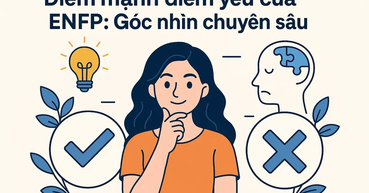 Điểm mạnh điểm yếu của ENFP: Góc nhìn chuyên sâu