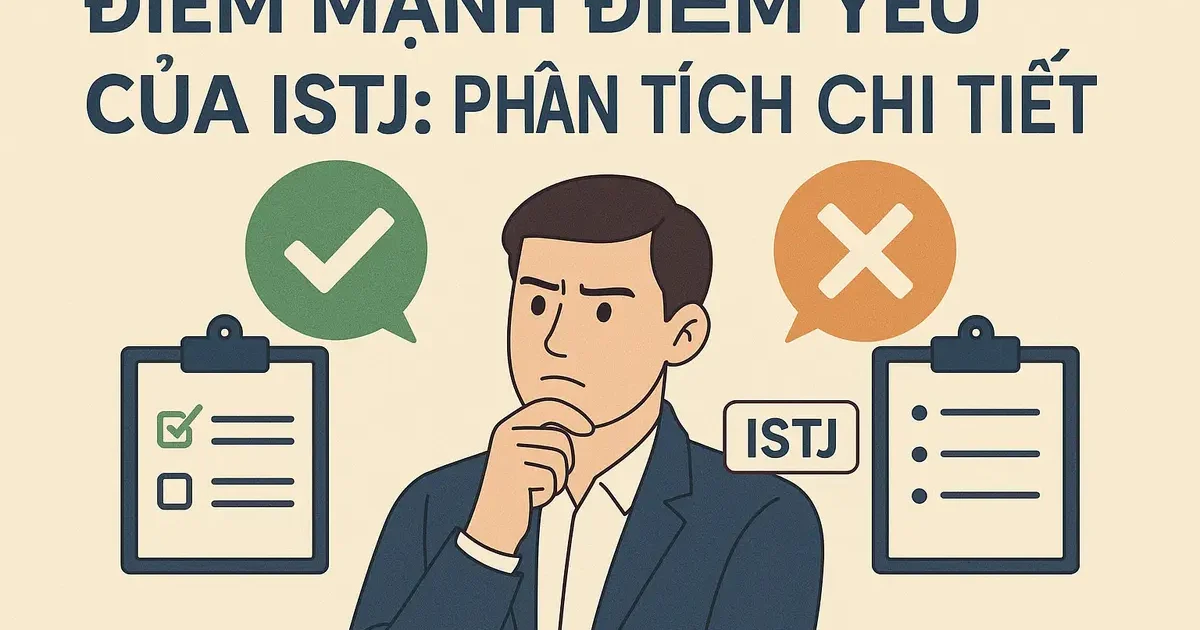 Điểm Mạnh Điểm Yếu Của ISTJ: Phân Tích Chi Tiết