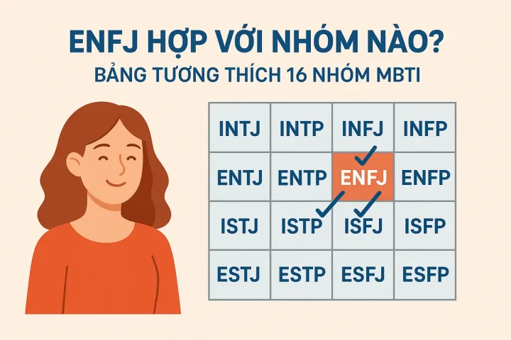 ENFJ Hợp Với Nhóm Nào? Bảng Tương Thích 16 Nhóm MBTI