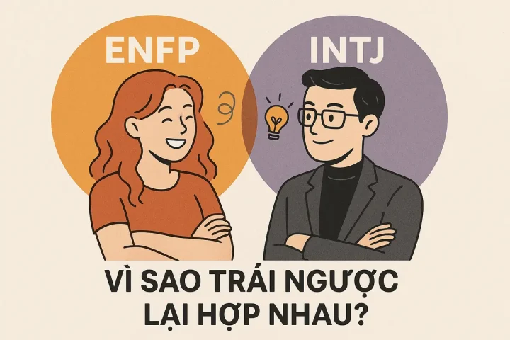 ENFP và INTJ: Vì sao trái ngược lại hợp nhau?
