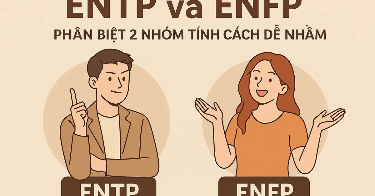 ENTP và ENFP: Phân Biệt 2 Nhóm Tính Cách Dễ Nhầm