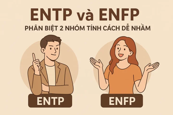 ENTP và ENFP: Phân Biệt 2 Nhóm Tính Cách Dễ Nhầm