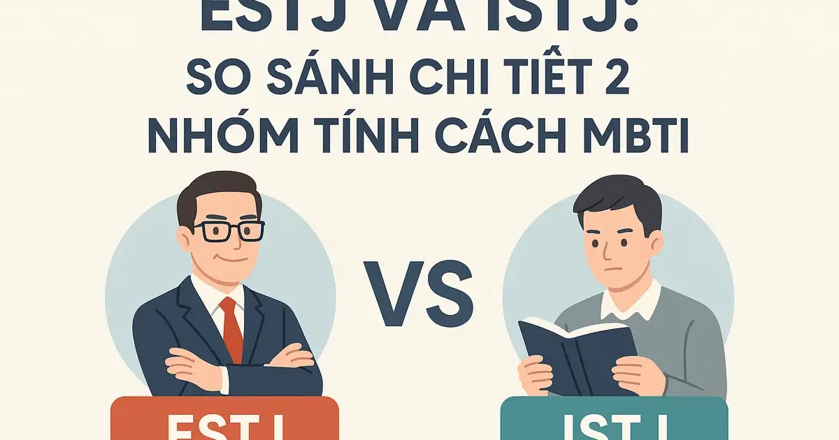 ESTJ Và ISTJ: So Sánh Chi Tiết 2 Nhóm Tính Cách MBTI