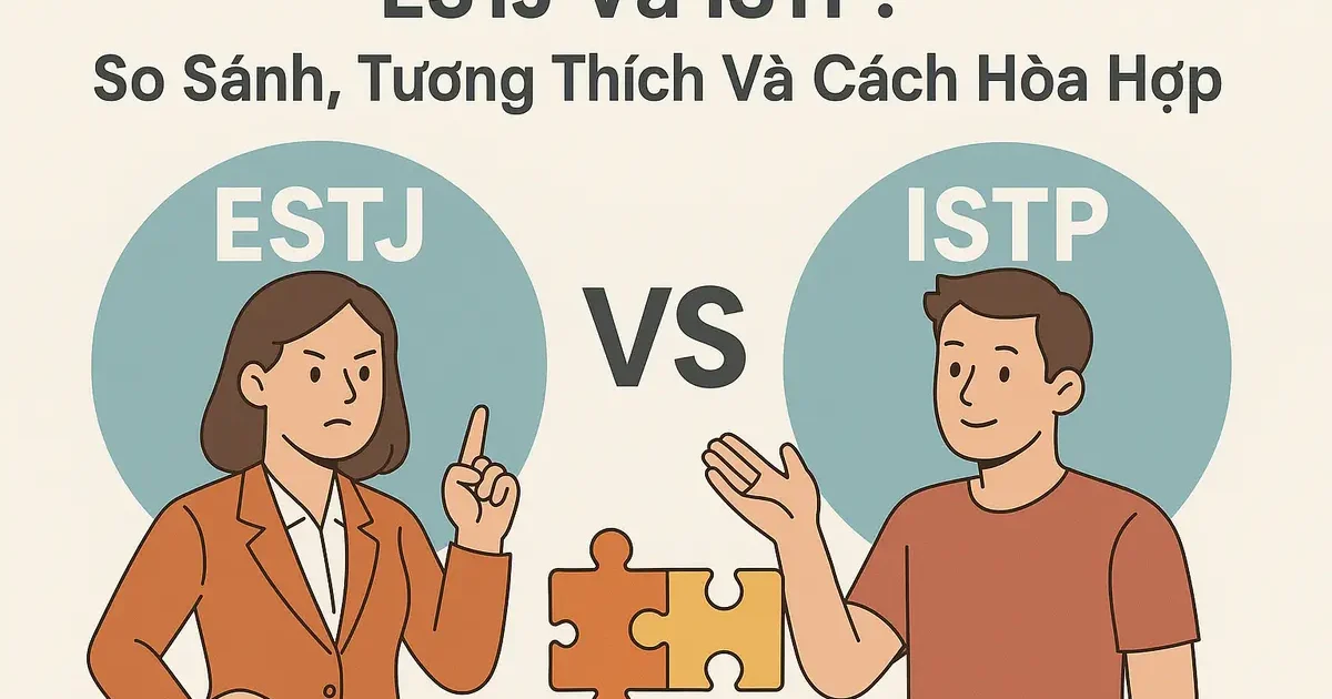 ESTJ Và ISTP: So Sánh, Tương Thích Và Cách Hòa Hợp