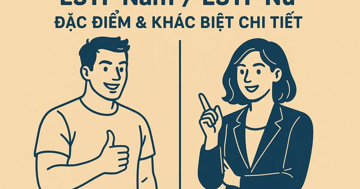 ESTP Nam / ESTP Nữ: Đặc Điểm & Khác Biệt Chi Tiết