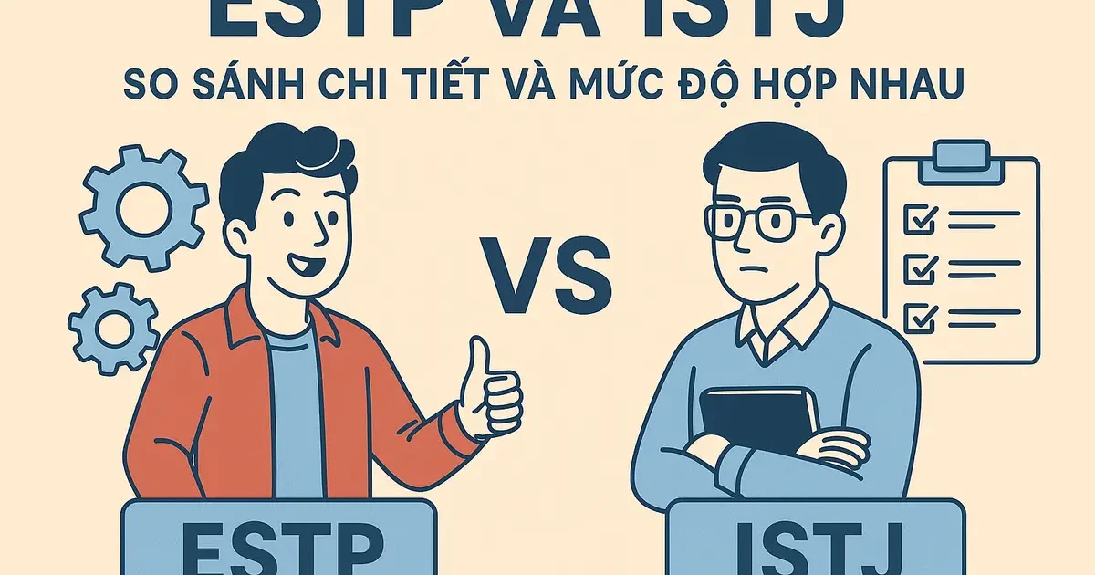 ESTP và ISTJ: So Sánh Chi Tiết Và Mức Độ Hợp Nhau