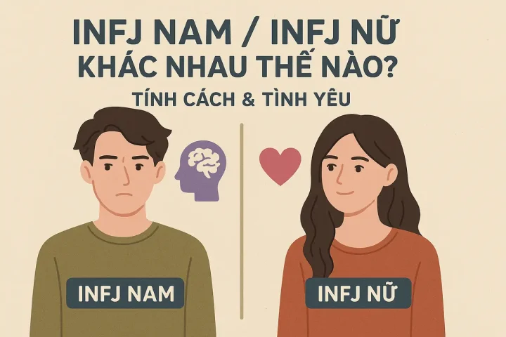INFJ nam / INFJ nữ khác nhau thế nào? Tính cách & tình yêu