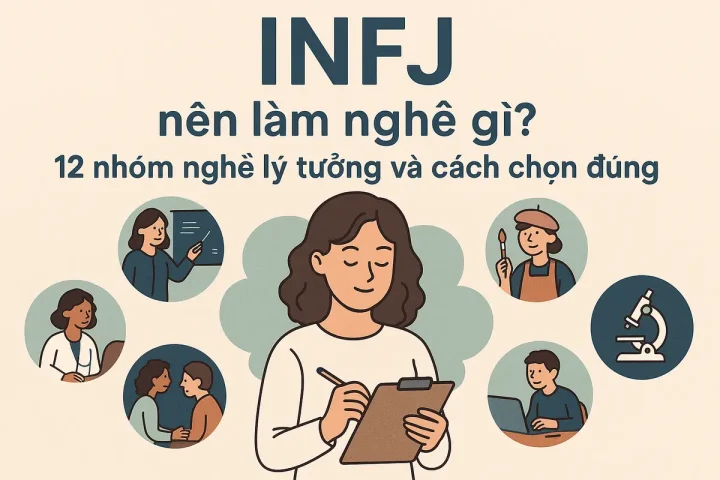 INFJ nên làm nghề gì? 12 nhóm nghề lý tưởng và cách chọn đúng