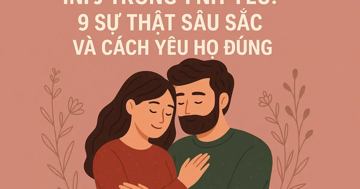 INFJ trong tình yêu: 9 sự thật sâu sắc và cách yêu họ đúng