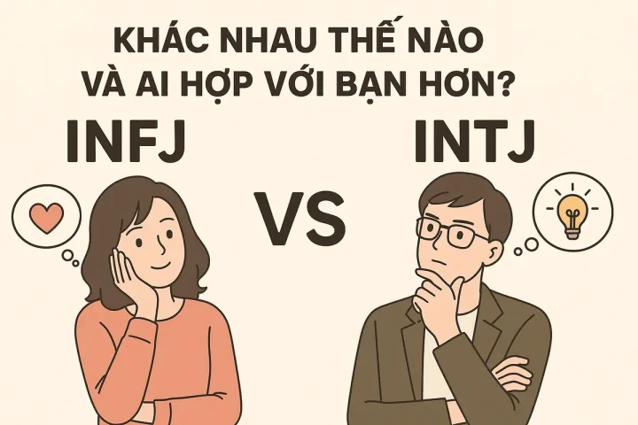 INFJ và INTJ: Khác nhau thế nào và ai hợp với bạn hơn?