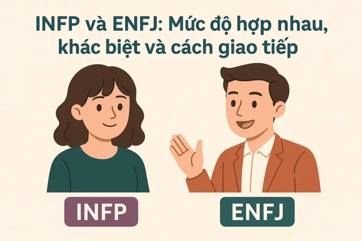 INFP và ENFJ: Mức độ hợp nhau, khác biệt và cách giao tiếp
