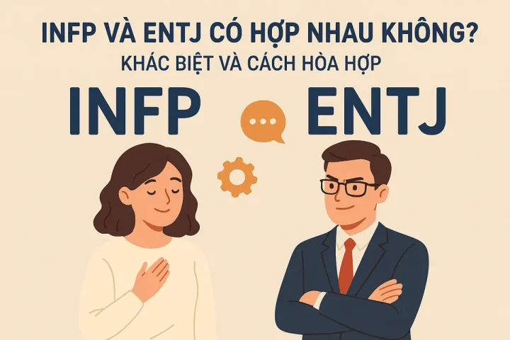 INFP và ENTJ có hợp nhau không? Khác biệt và cách hòa hợp
