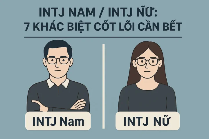 INTJ Nam / INTJ Nữ: 7 Khác Biệt Cốt Lõi Cần Biết