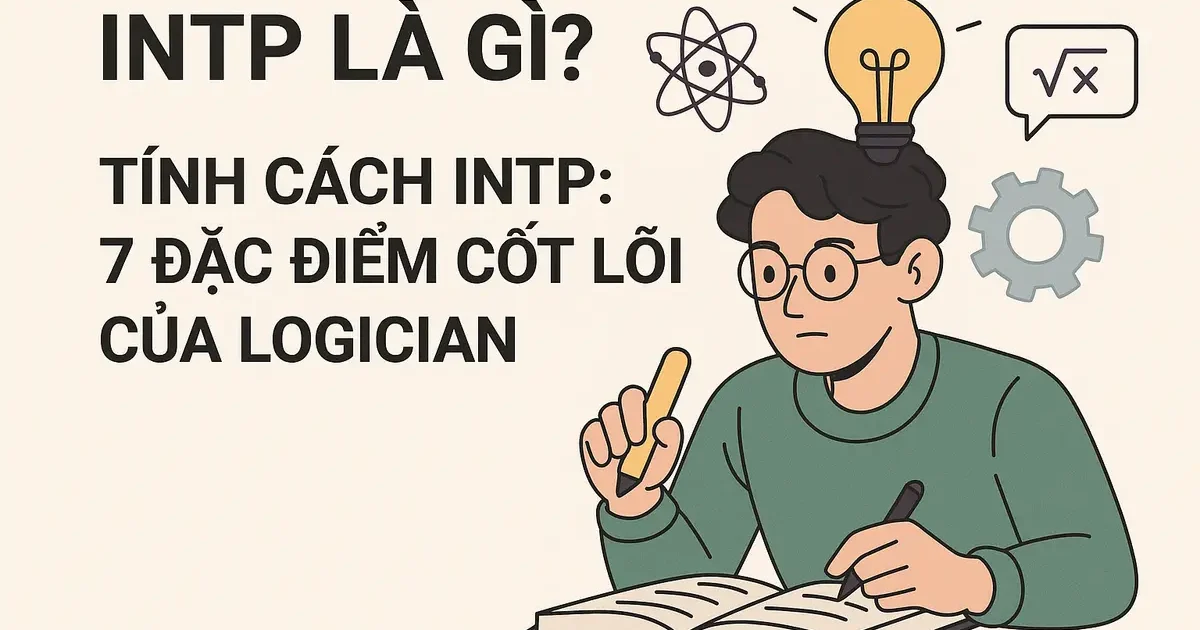 INTP là gì? Tính cách INTP: 7 đặc điểm cốt lõi của Logician