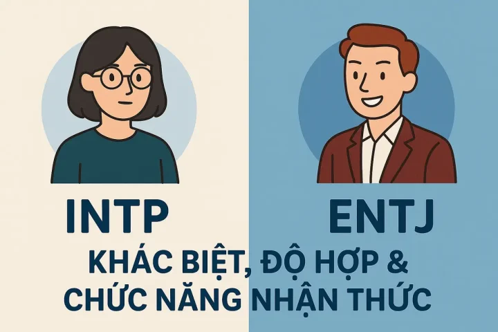 INTP và ENTJ: Khác Biệt, Độ Hợp & Chức Năng Nhận Thức
