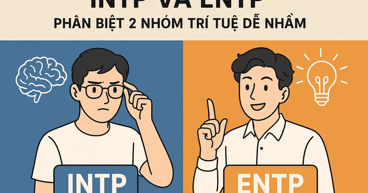 INTP và ENTP: Phân Biệt 2 Nhóm Trí Tuệ Dễ Nhầm