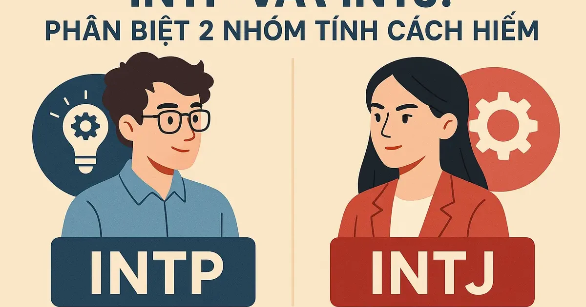 INTP Và INTJ: Phân Biệt 2 Nhóm Tính Cách Hiếm
