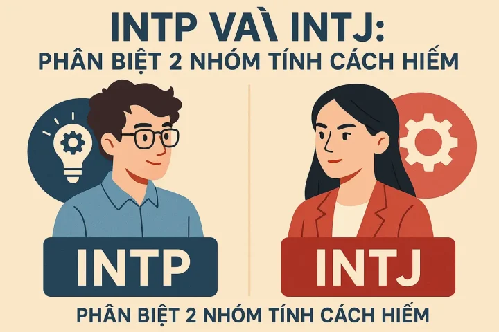 INTP Và INTJ: Phân Biệt 2 Nhóm Tính Cách Hiếm
