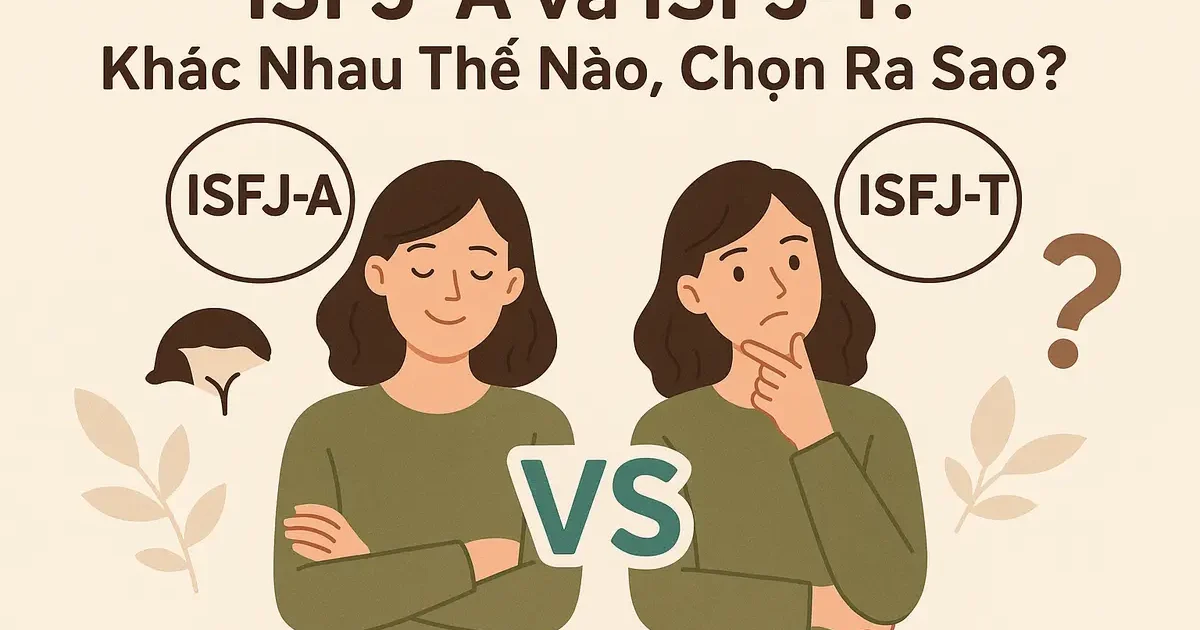 ISFJ-A và ISFJ-T: Khác Nhau Thế Nào, Chọn Ra Sao?