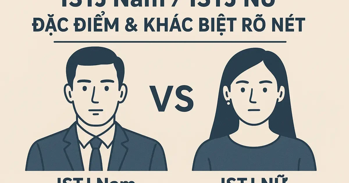 ISTJ Nam / ISTJ Nữ: Đặc Điểm & Khác Biệt Rõ Nét